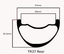 Load image into Gallery viewer, Nobl TR37 Custom Hand Built Mountain Disc Wheelset