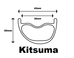 Shimano XTR Custom Hand Built Mountain Disc Wheelset / Carbon Nox Composites Rims